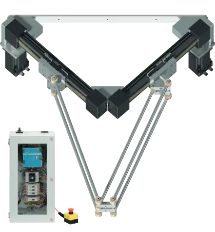 2-axis delta robot | 2 DOF | 700mm | 5kg